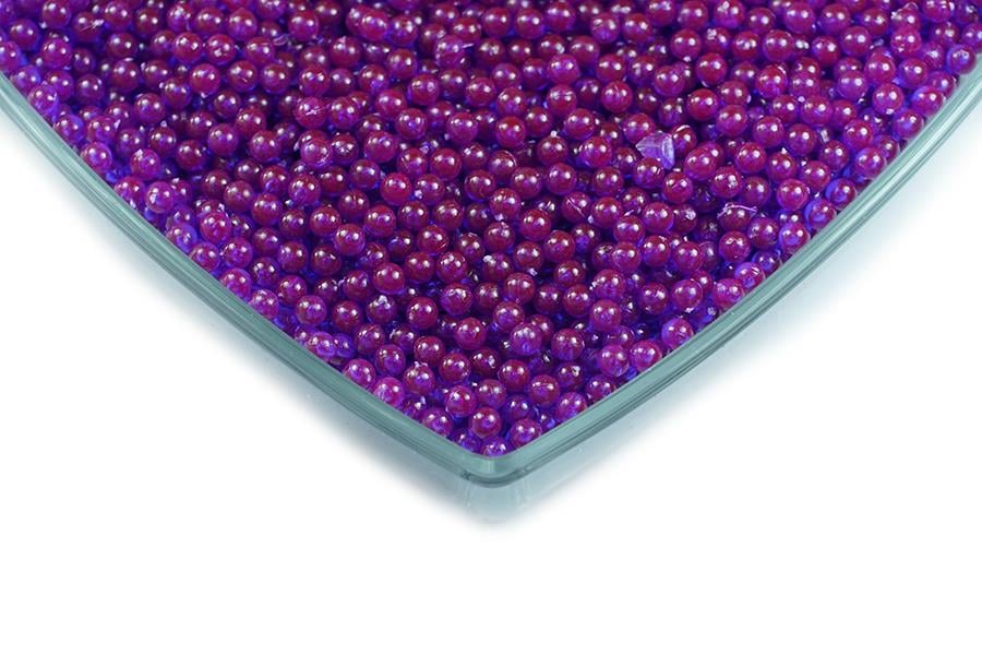 Mor Deliksiz Kabak Boncuğu 4 mm