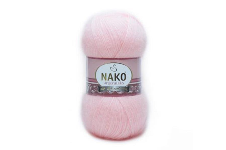 Nako Angora Luks Açık Pembe-11502