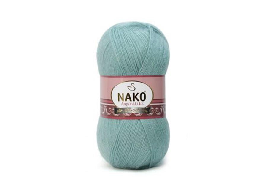 Nako Angora Luks Bakır Yeşili-10628