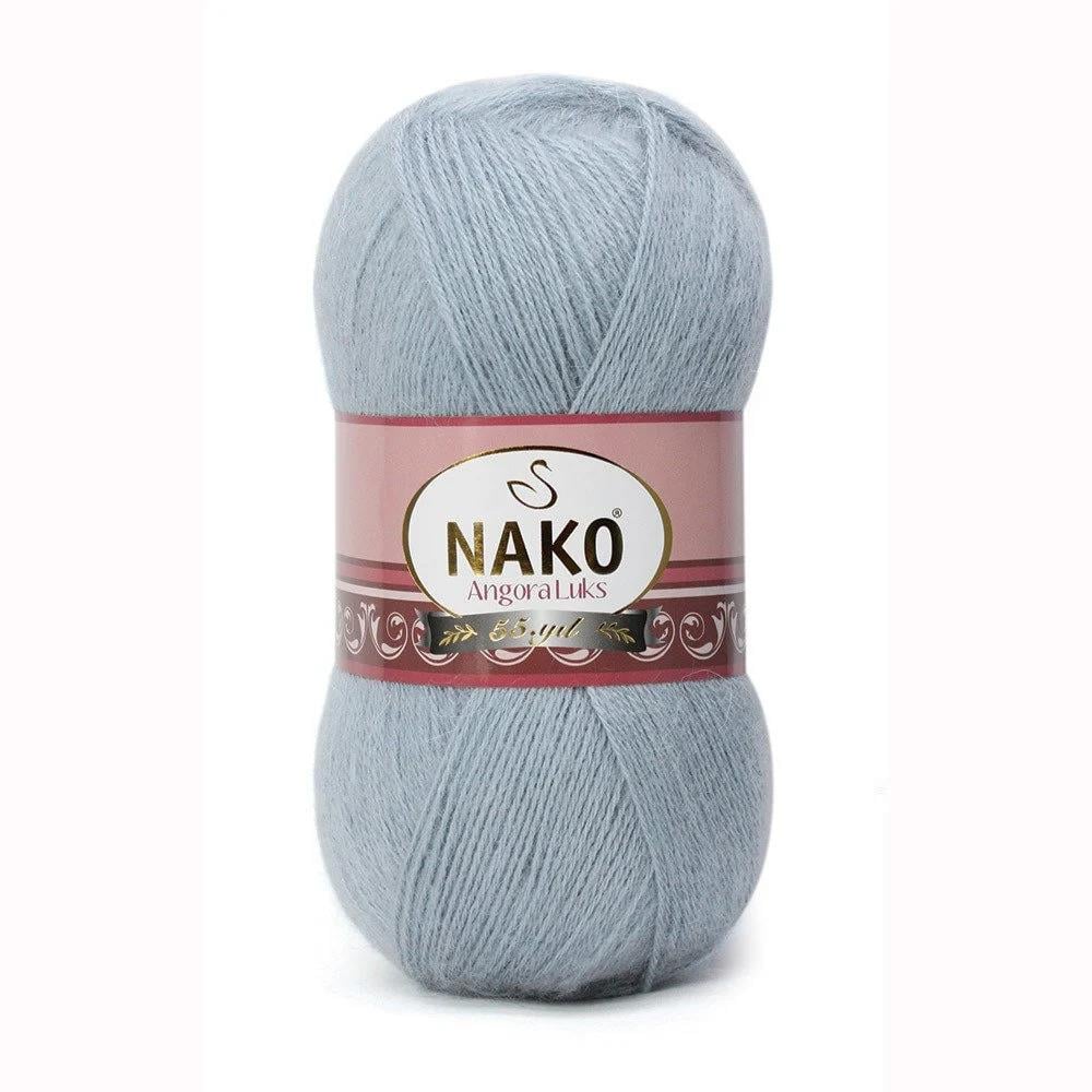 Nako Angora Luks Gri - 12936