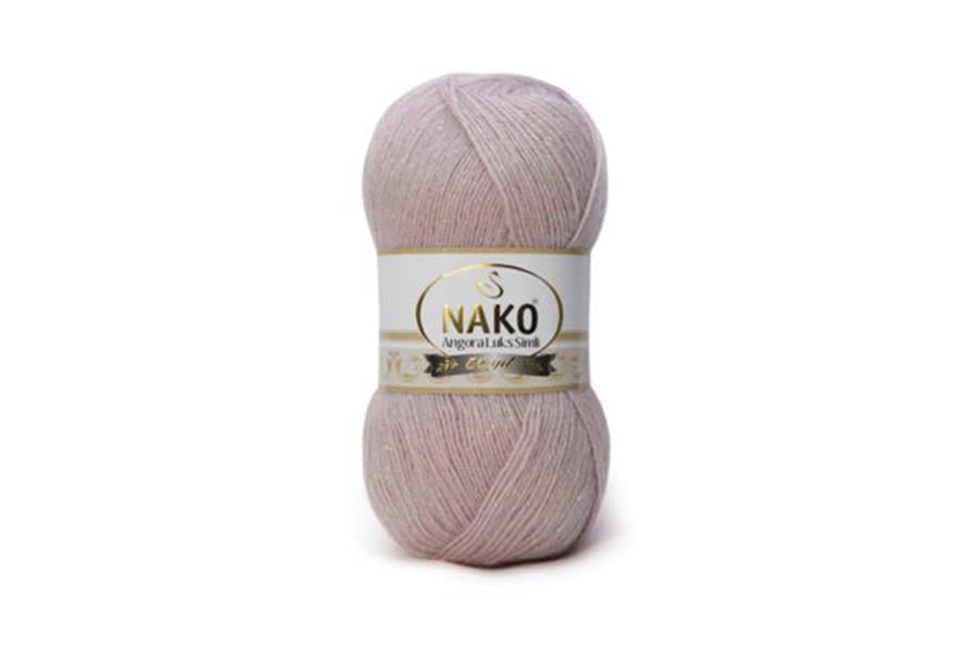 Nako Angora Luks Gül Goncası-318