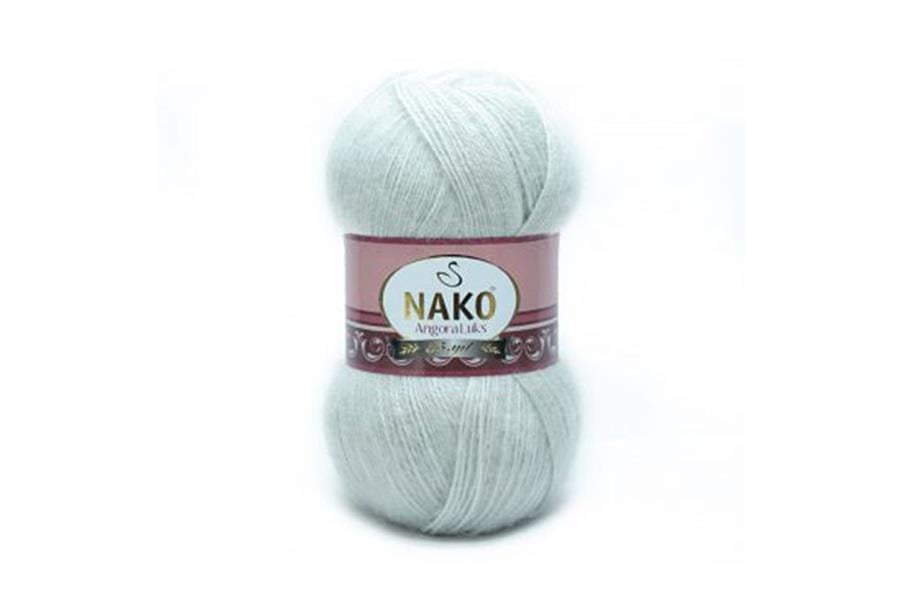 Nako Angora Luks Gümüş Gri-969