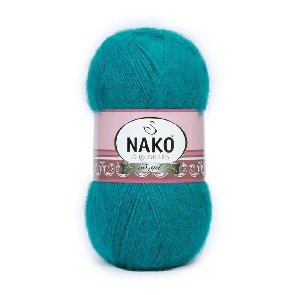 Nako Angora Luks Petrol-10171
