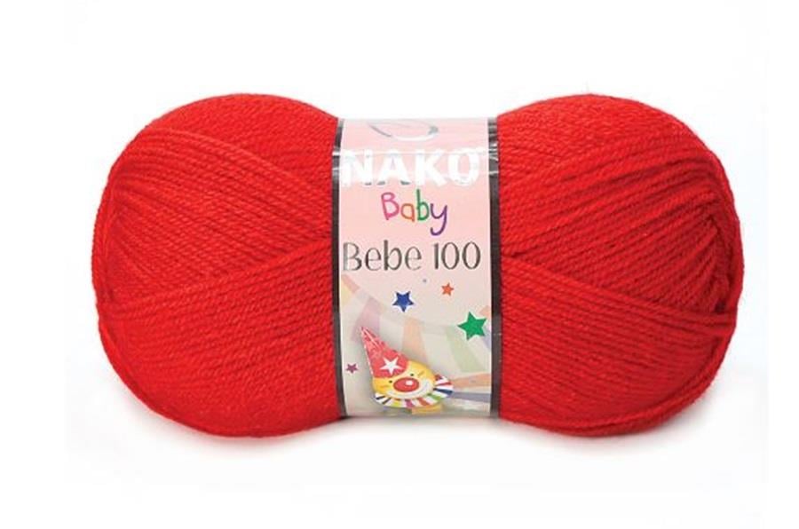 Nako Bebe 100 Alev Kırmızı-207