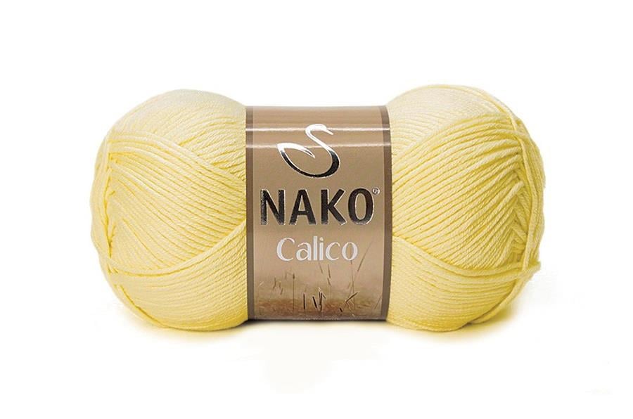 Nako Calico Açık Sarı-4492