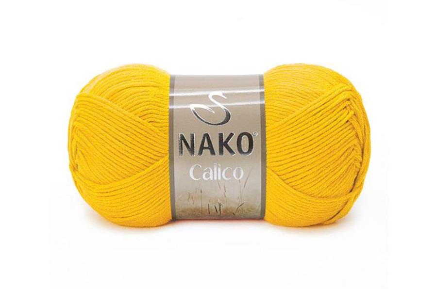 Nako Calico Sarı-4285