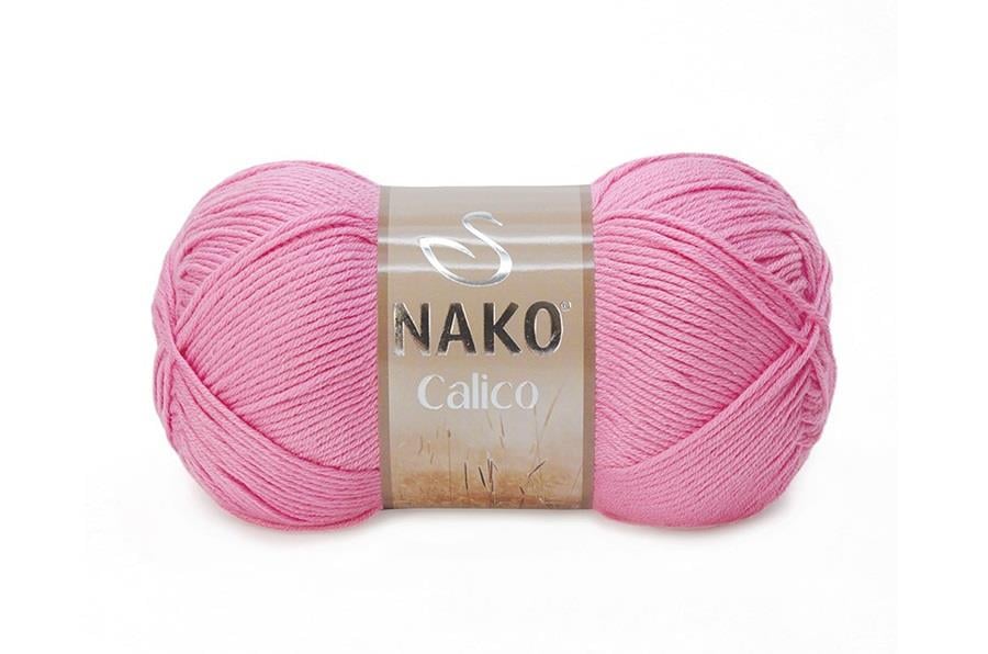 Nako Calico Şeker Pembe-6668