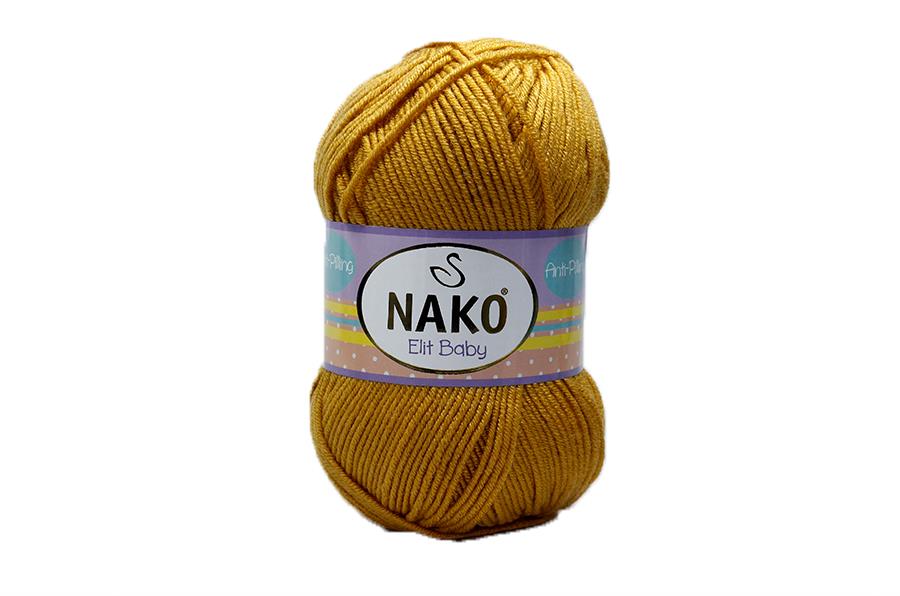 Nako Elit Baby Koyu Sarı-1636