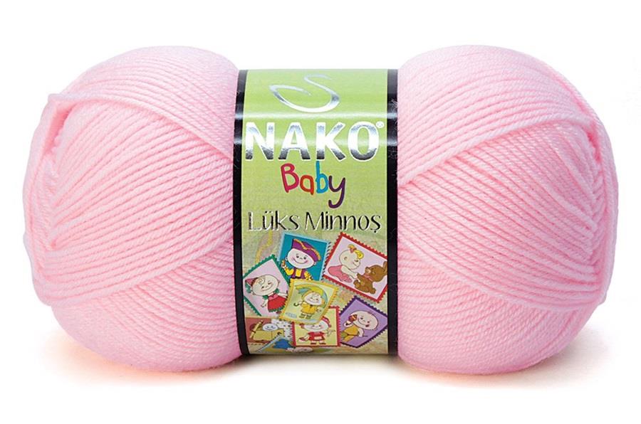 Nako Lüks Minnoş Açık Pembe-2197