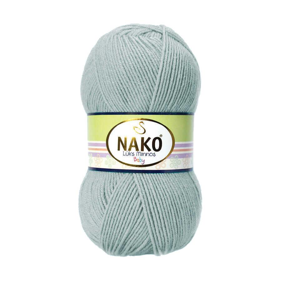 Nako Lüks Minnoş Gümüş Gri - 5378