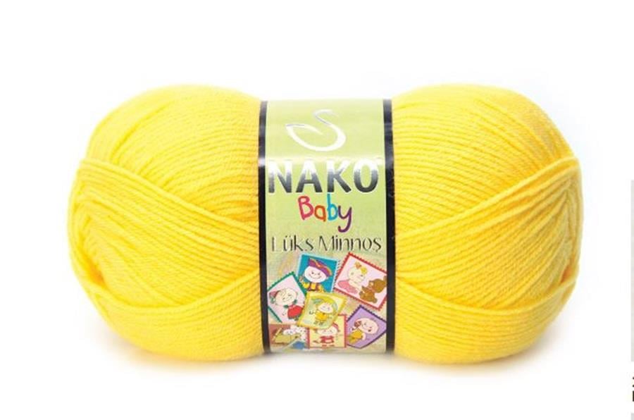 Nako Lüks Minnoş Tatlı Sarı-145