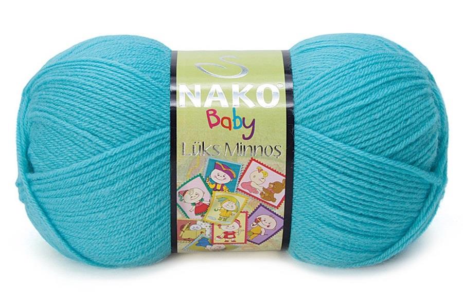 Nako Lüks Minnoş Turkuaz-3323