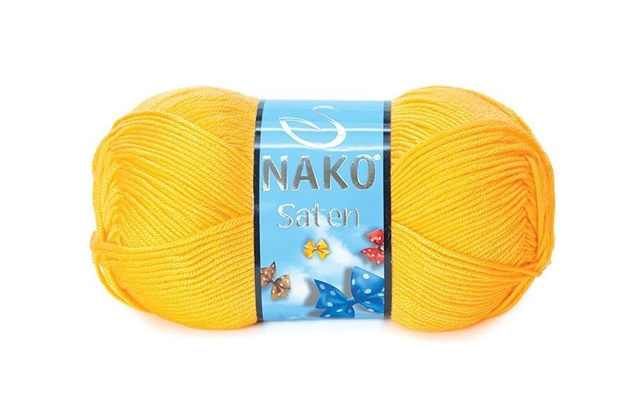 Nako Saten Sarı-184