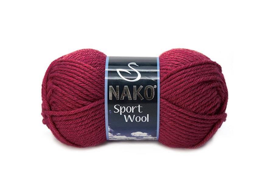 Nako Sport Wool Bordo-6592