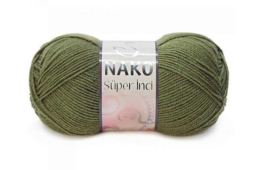 Nako Süper İnci Haki-4234