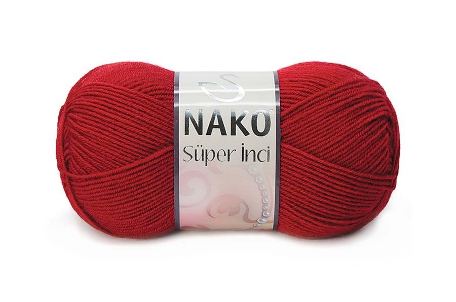 Nako Süper İnci Koyu Kırmızı-1175