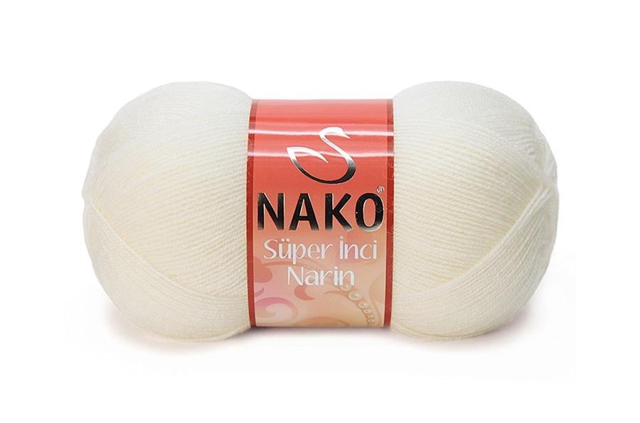 Nako Süper İnci Narin Ekru-300 