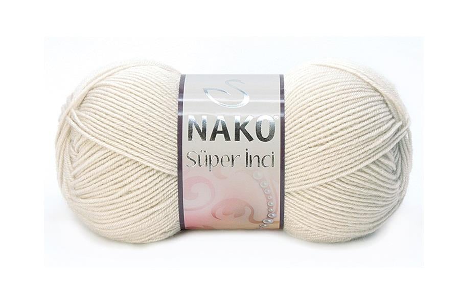 Nako Süper İnci Pembeli Gri-3079