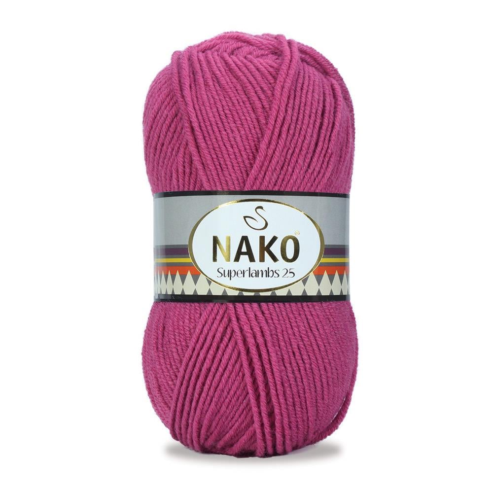 Nako Superlambs 25 Fuşya 6670