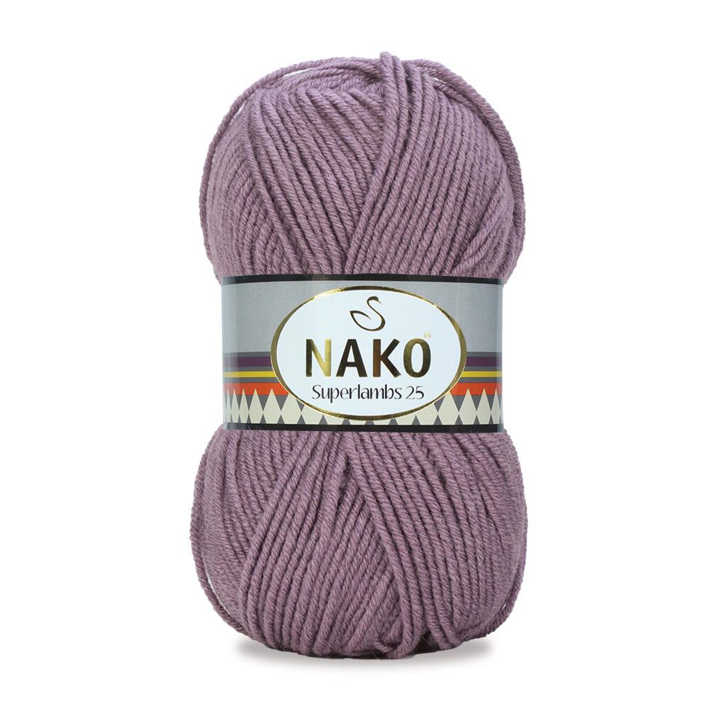 Nako Superlambs 25 Puslu Lila 10393