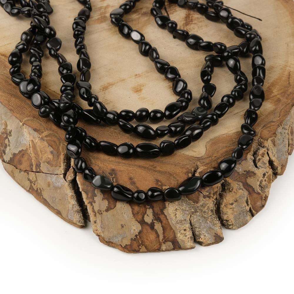 Obsidyen Taşı Doğal Taş Dizisi Doğal Kesim