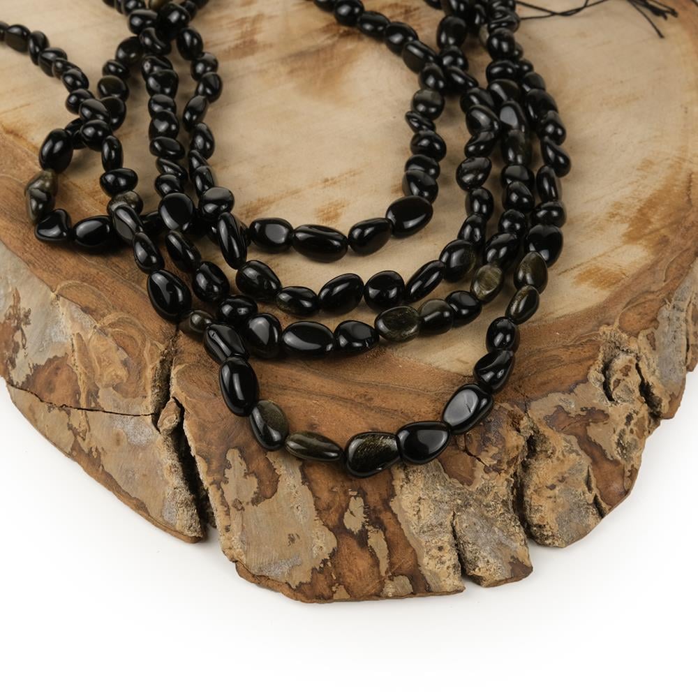 Obsidyen Taşı Doğal Taş Dizisi Doğal Kesim