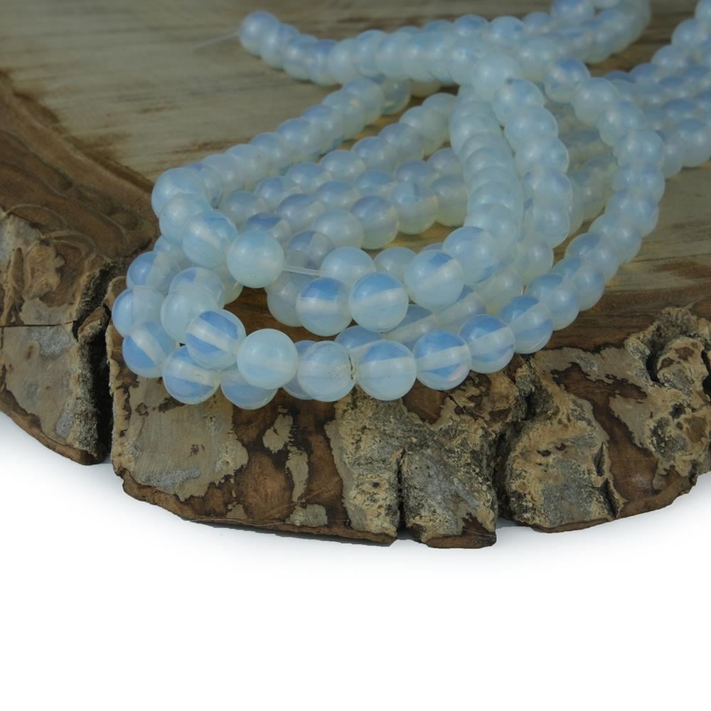 Opal Doğal Taş Boncuk 8 mm 