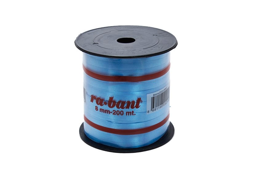 Paketleme Rafyası Mavi Şerit Rafya 200 mt