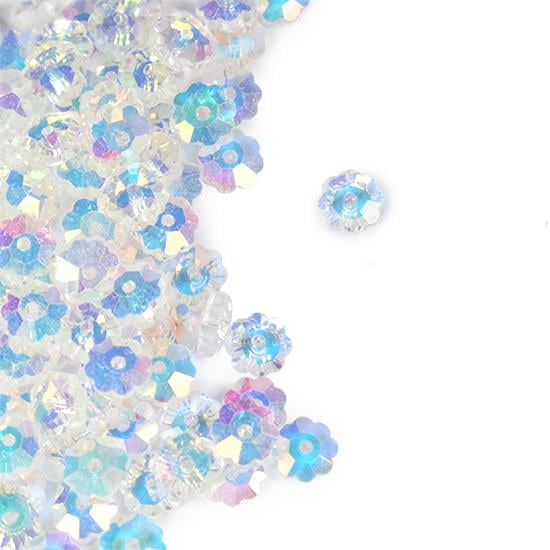 Papatya Çiçek Kristal Boncuk