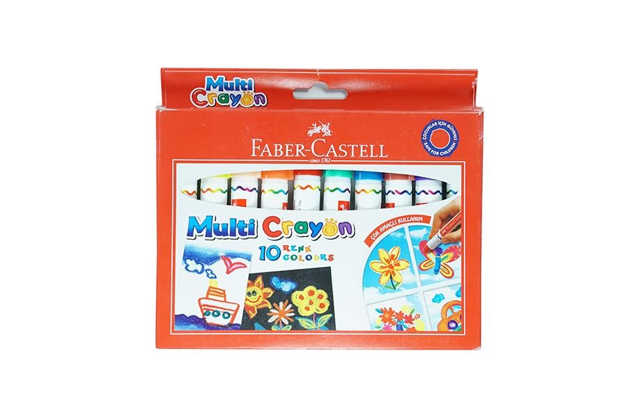 Pastel Boya Multi Crayon 10 Renk