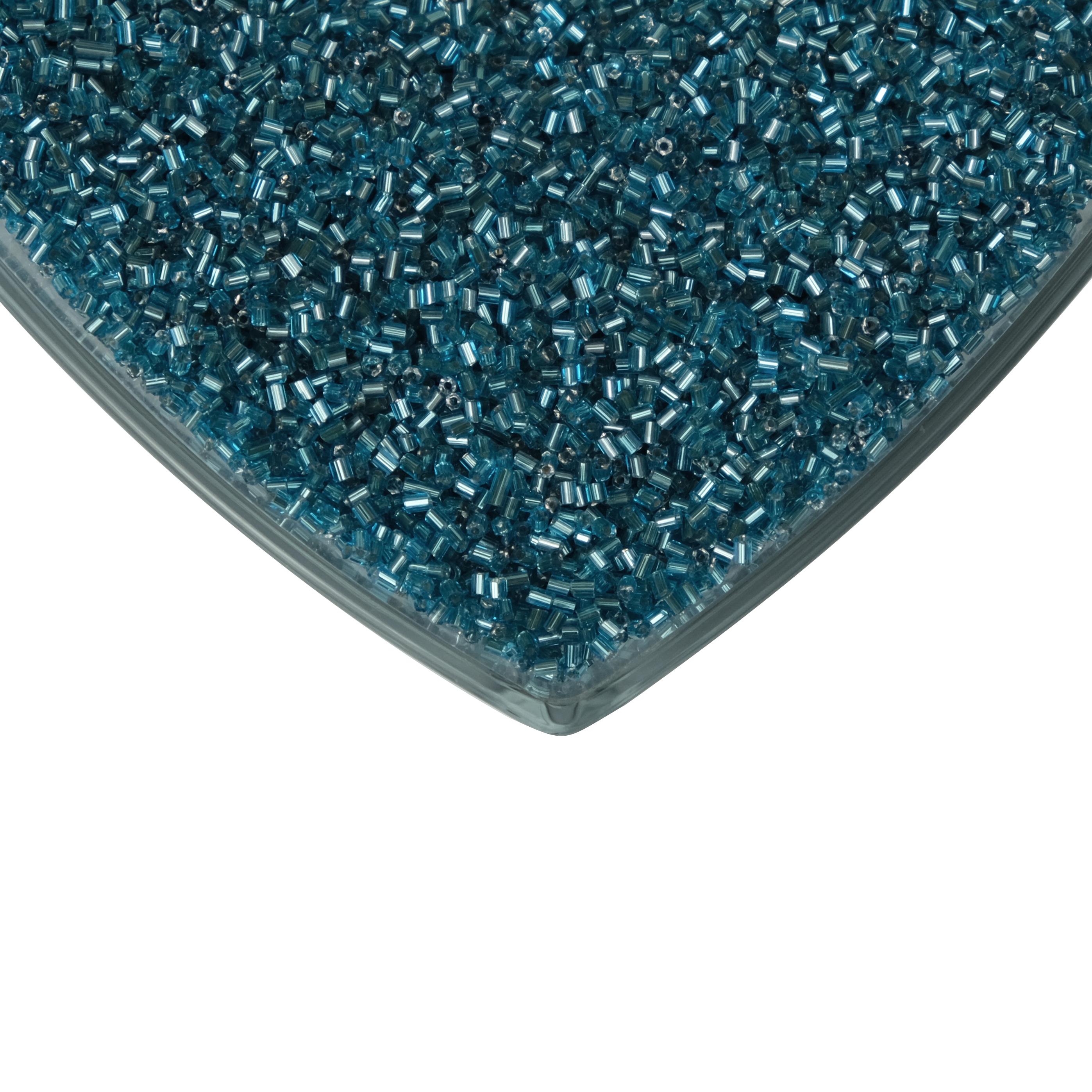 Petrol Mavi Kesme Kum Boncuk 3 mm