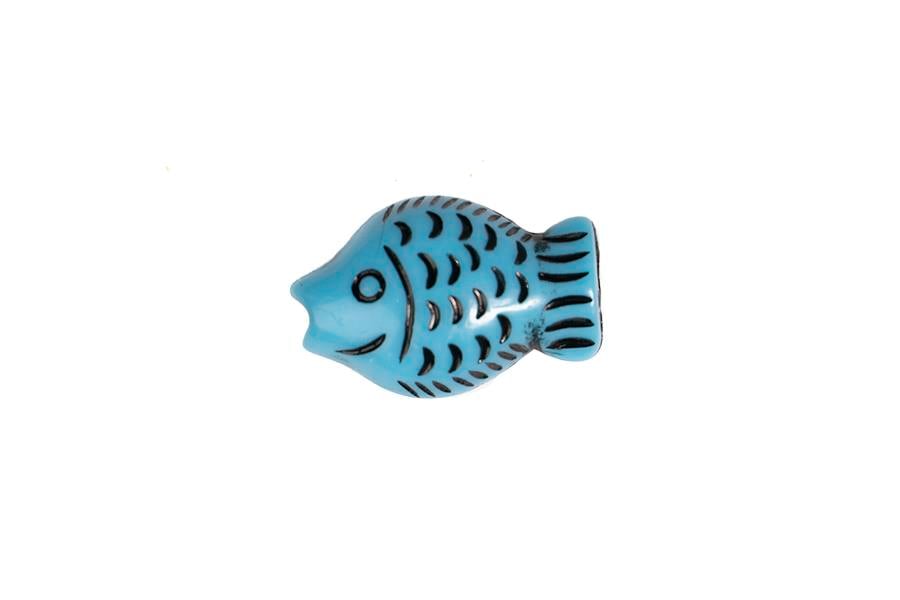 Plastik Bodrum Boncuk Balık Figürü