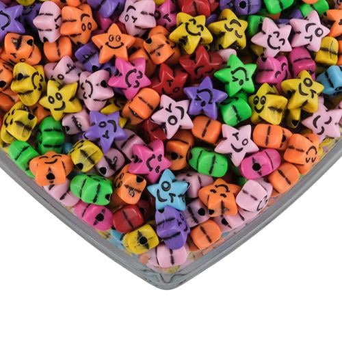 Plastik Figürlü Boncuk 500 Gr Model-01