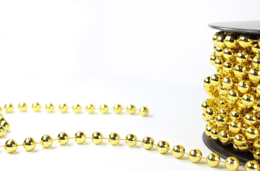 Plastik Sarı Sıralı İnci