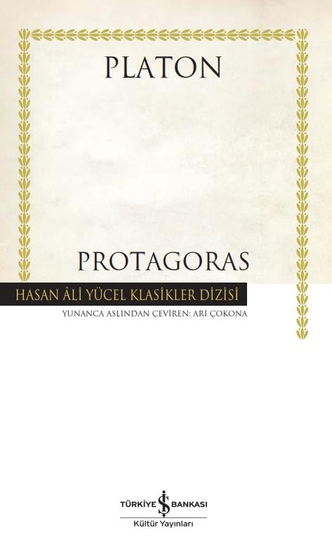 Protagoras  Platon İş Bankası Kültür Yayınları 