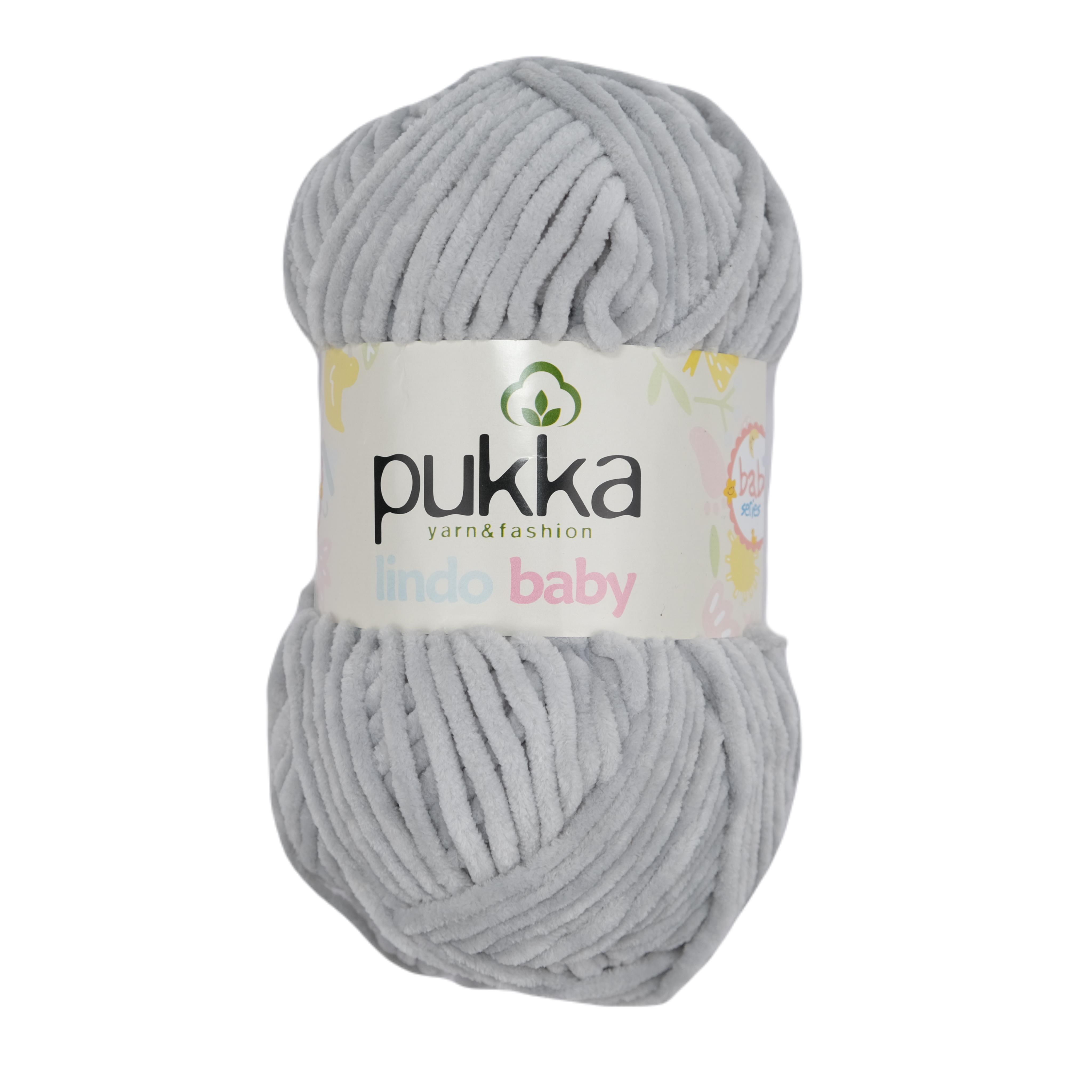 Pukka Lindo Baby Kadife İp Açık Gri 70942