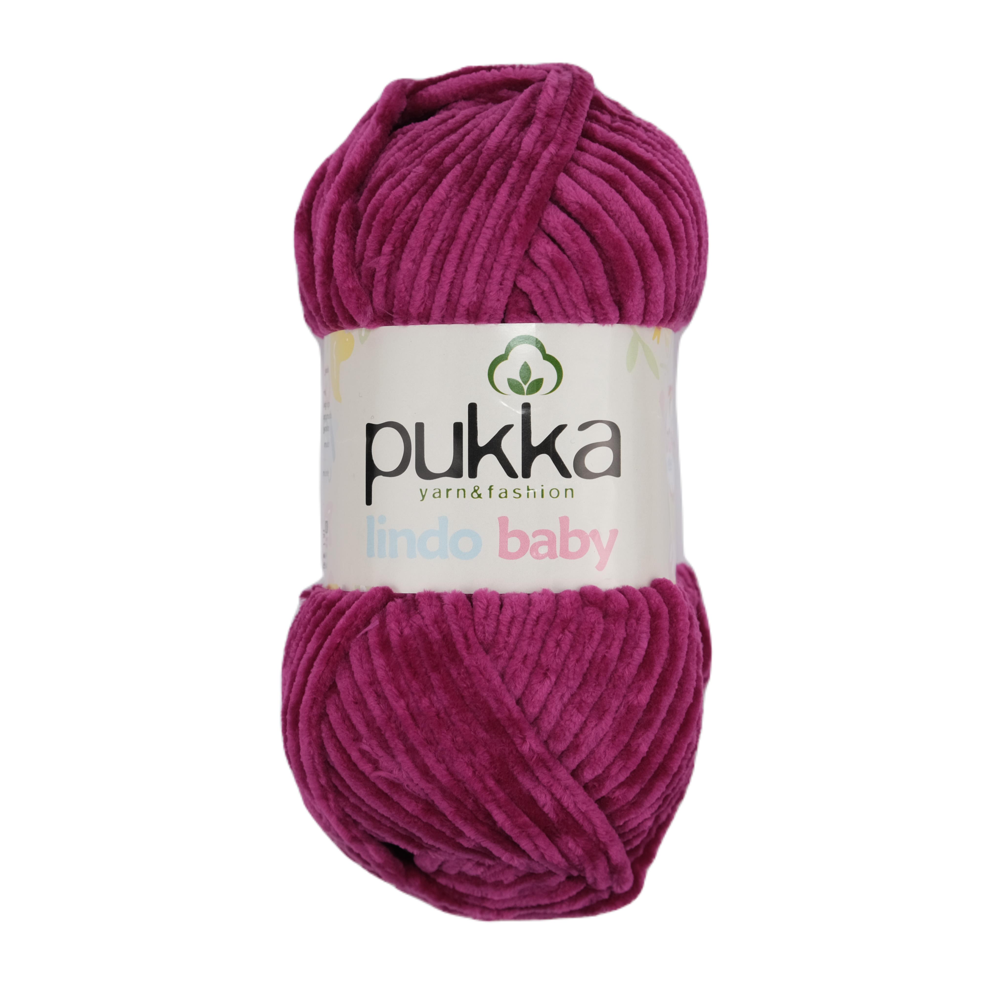 Pukka Lindo Baby Kadife İp Fuşya 70945