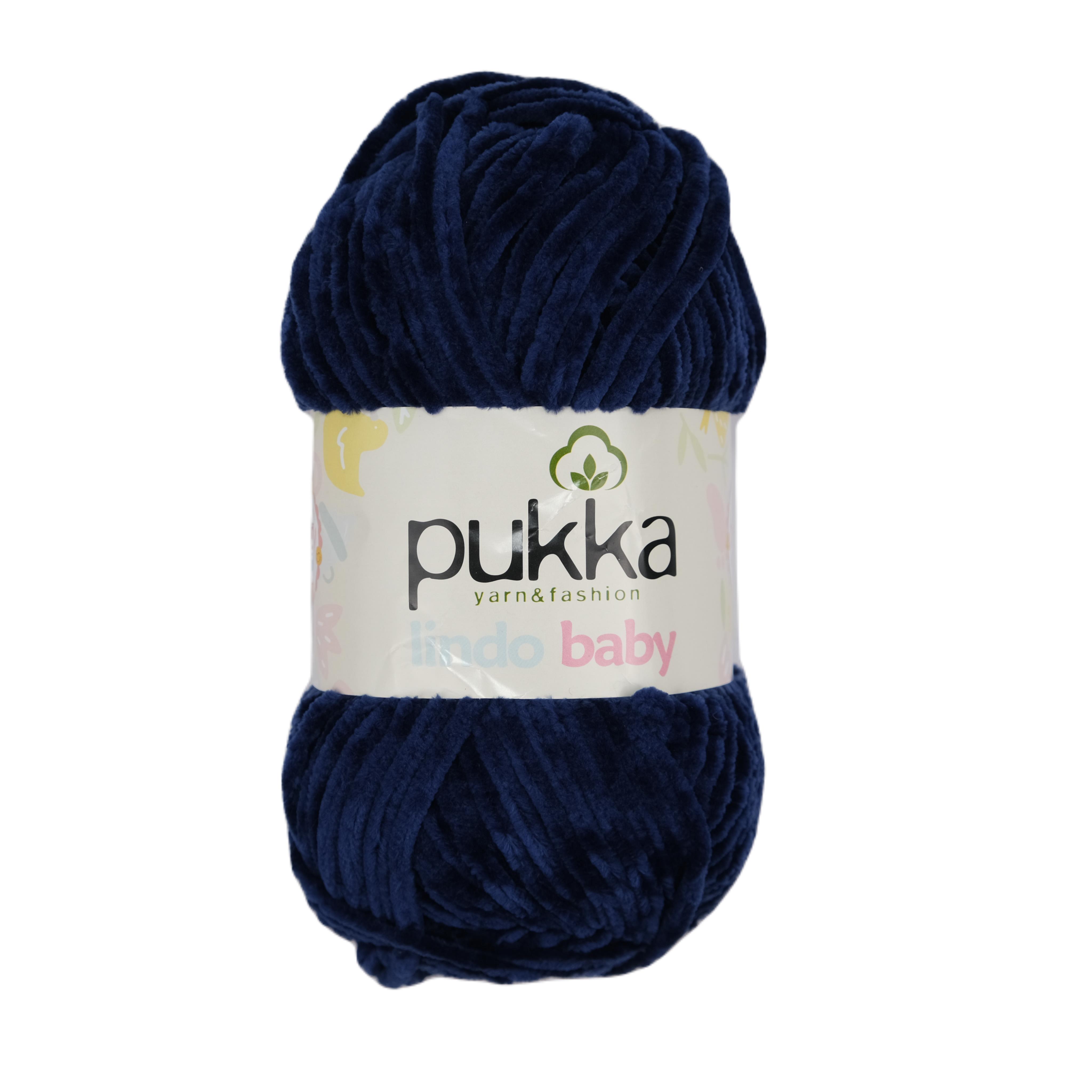 Pukka Lindo Baby Kadife İp Lacivert 70917