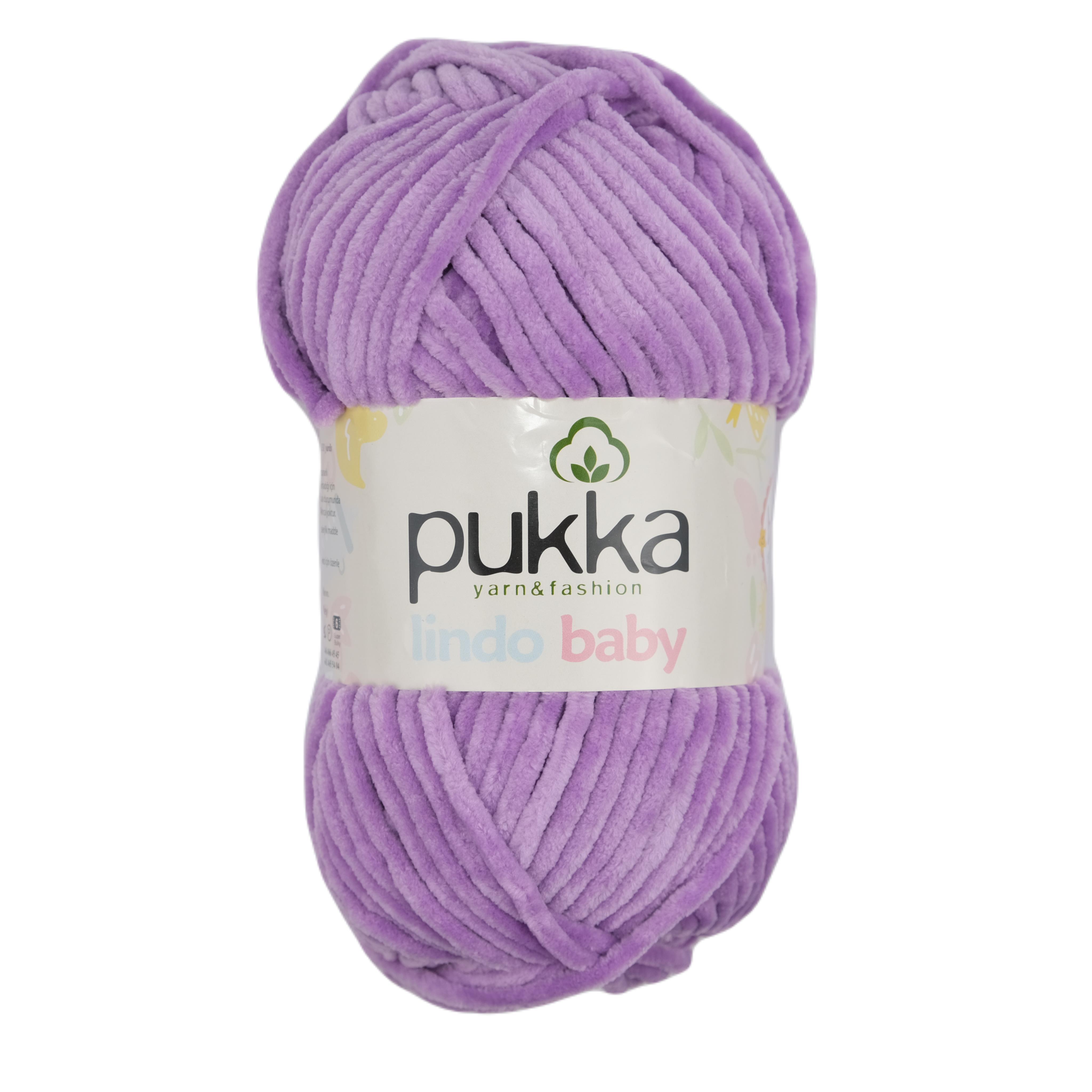 Pukka Lindo Baby Kadife İp Leylak 70941