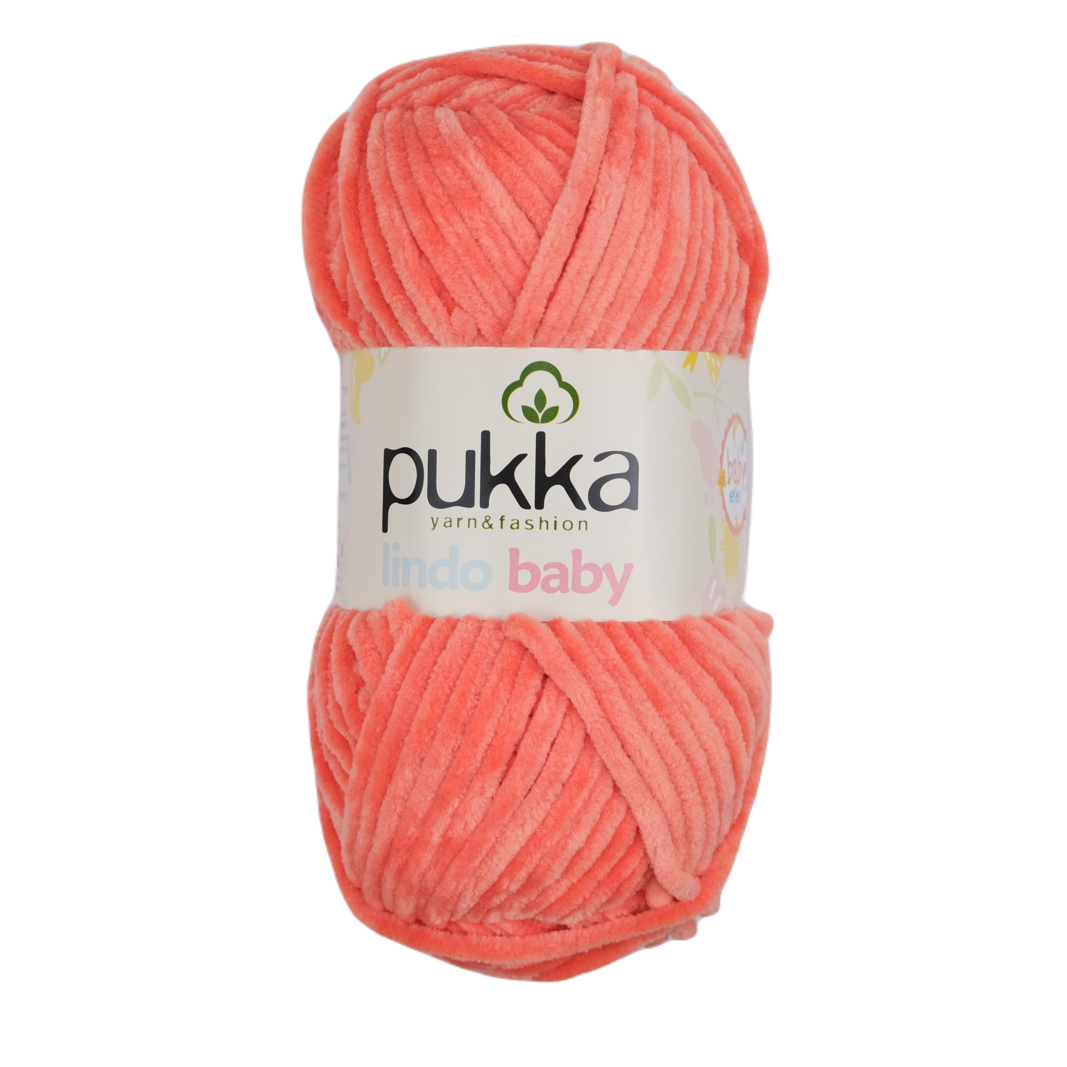 Pukka Lindo Baby Kadife İp Mercan 70933