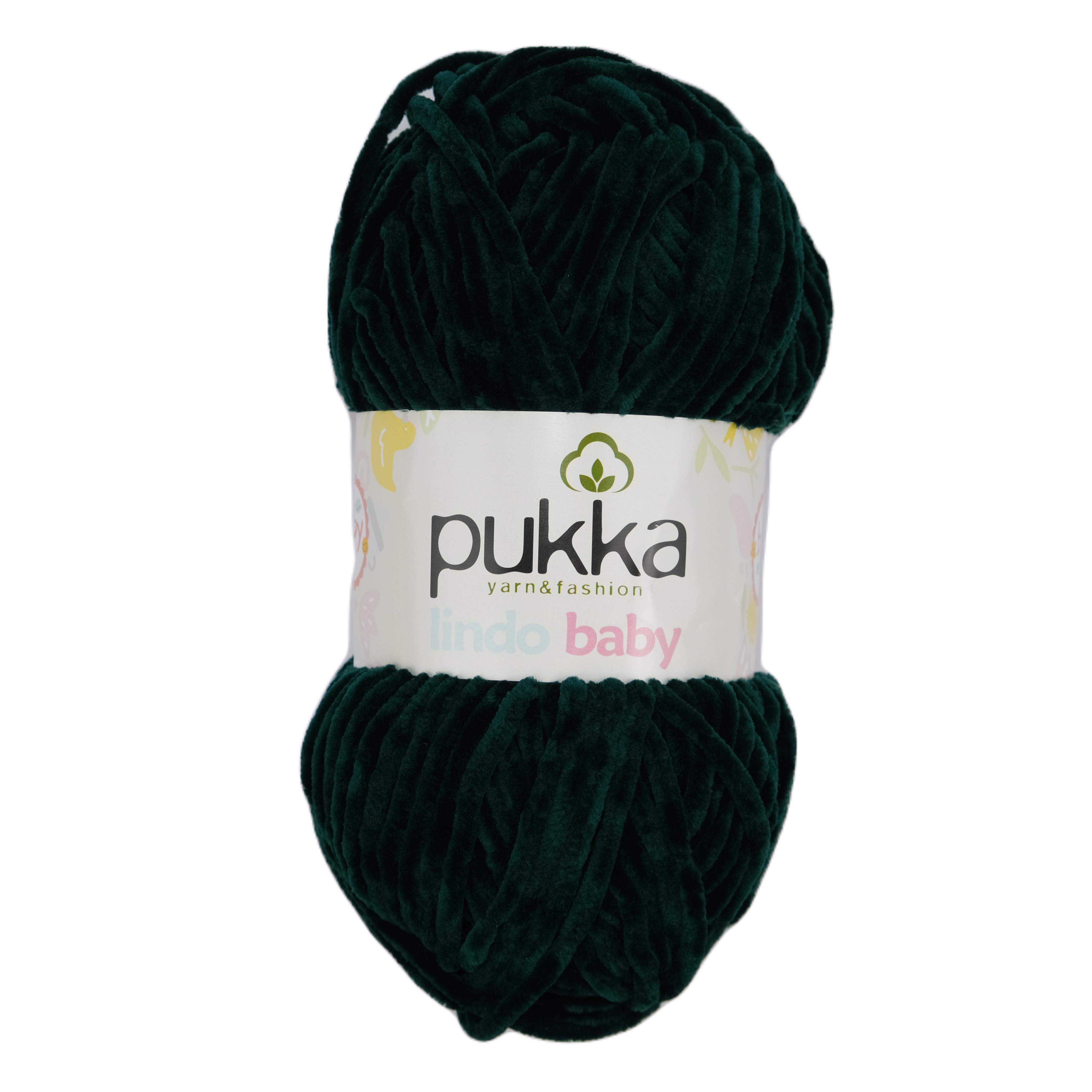 Pukka Lindo Baby Kadife İp Zümrüt Yeşil 70946