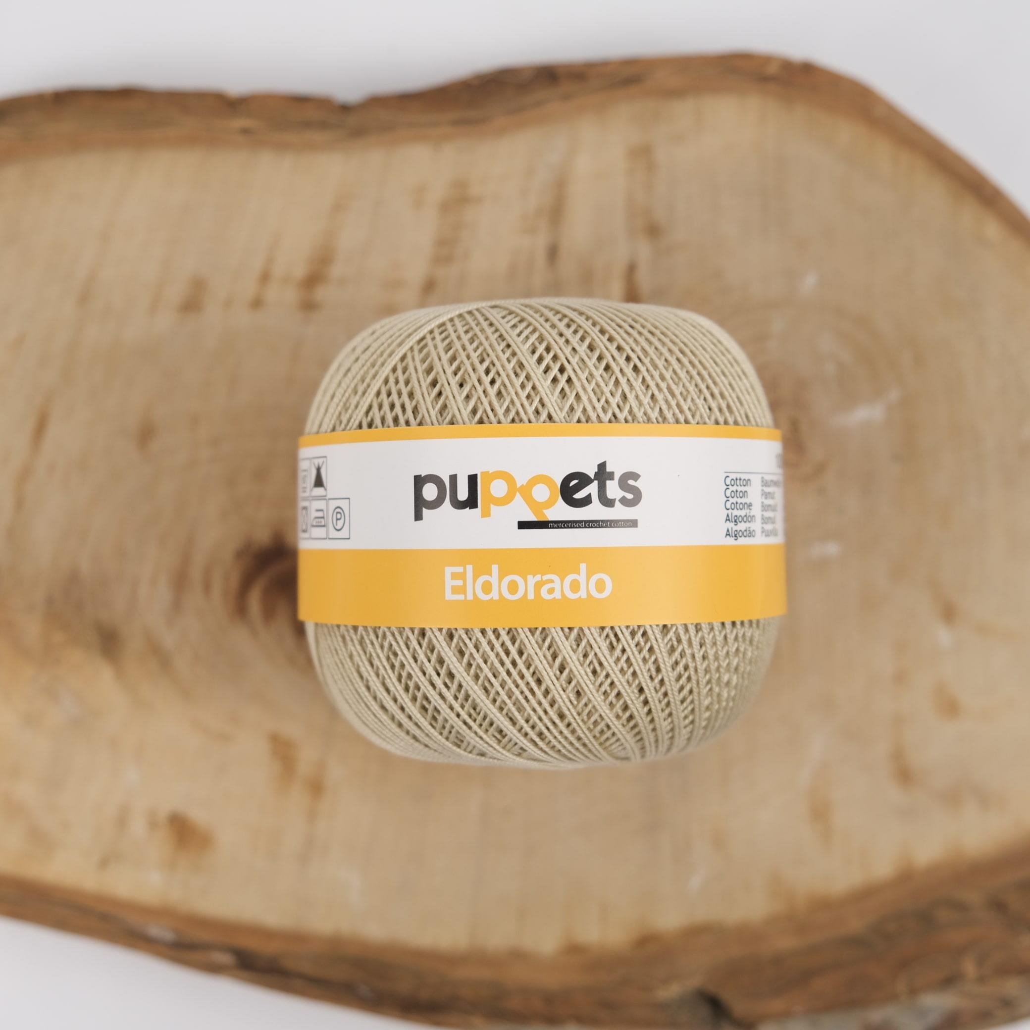 Puppets Eldorado No:12 50 GR Bej Dantel İpi - 07502