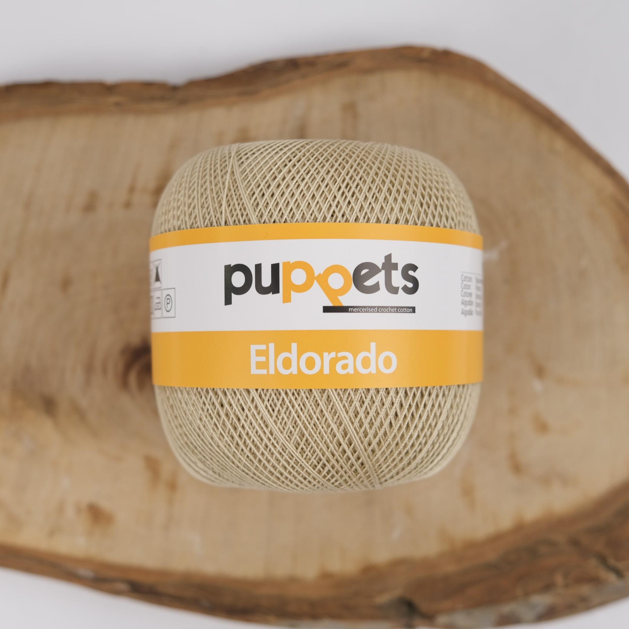 Puppets Eldorado No:16 100 GR Bej Dantel İpi - 07502