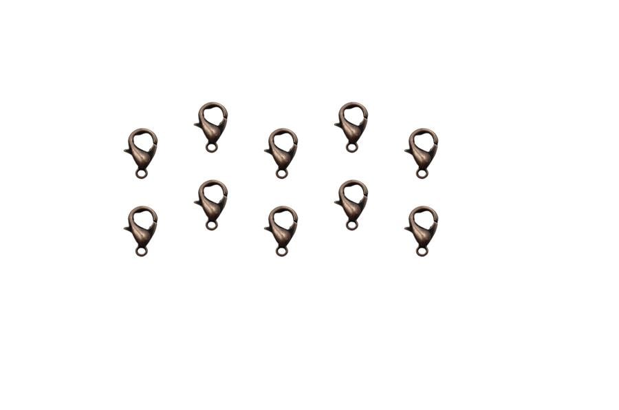 S501 10 mm Bakır Rengi Papağan Klips 100 Adet