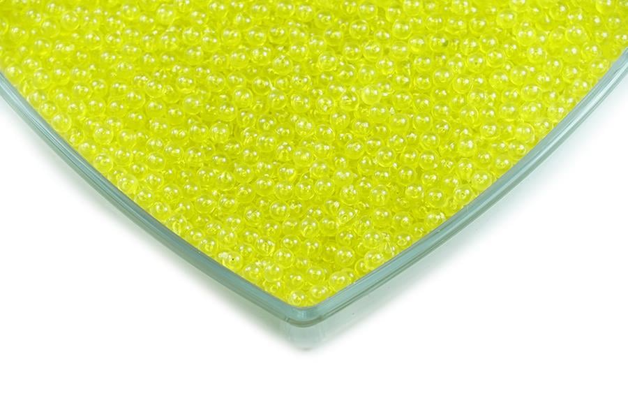 Sarı Deliksiz Kabak Boncuğu 4 mm