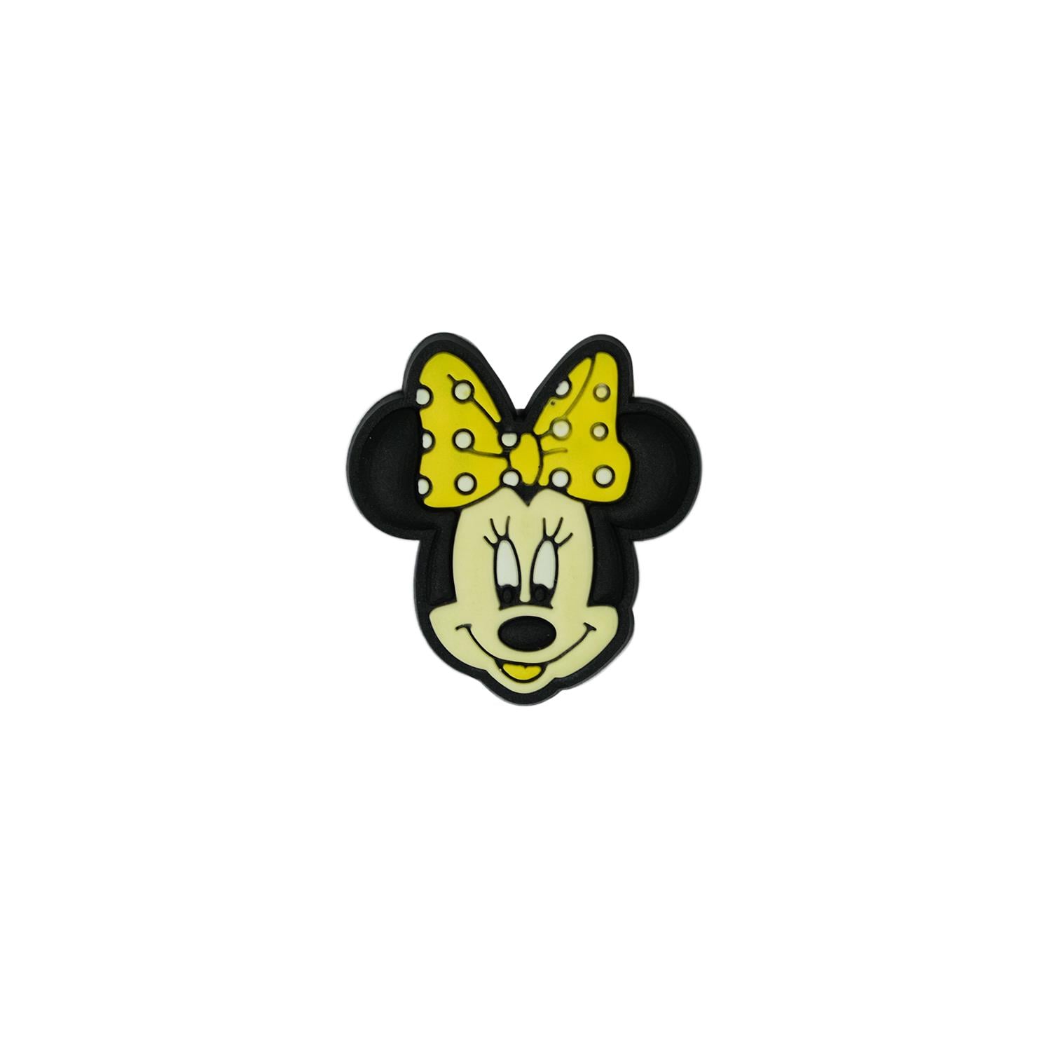 Sarı Fiyonklu  Mouse Figürlü Silikon Obje