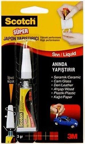 Scotch Cyano Süper Hızlı Japon Yapıştırıcı 