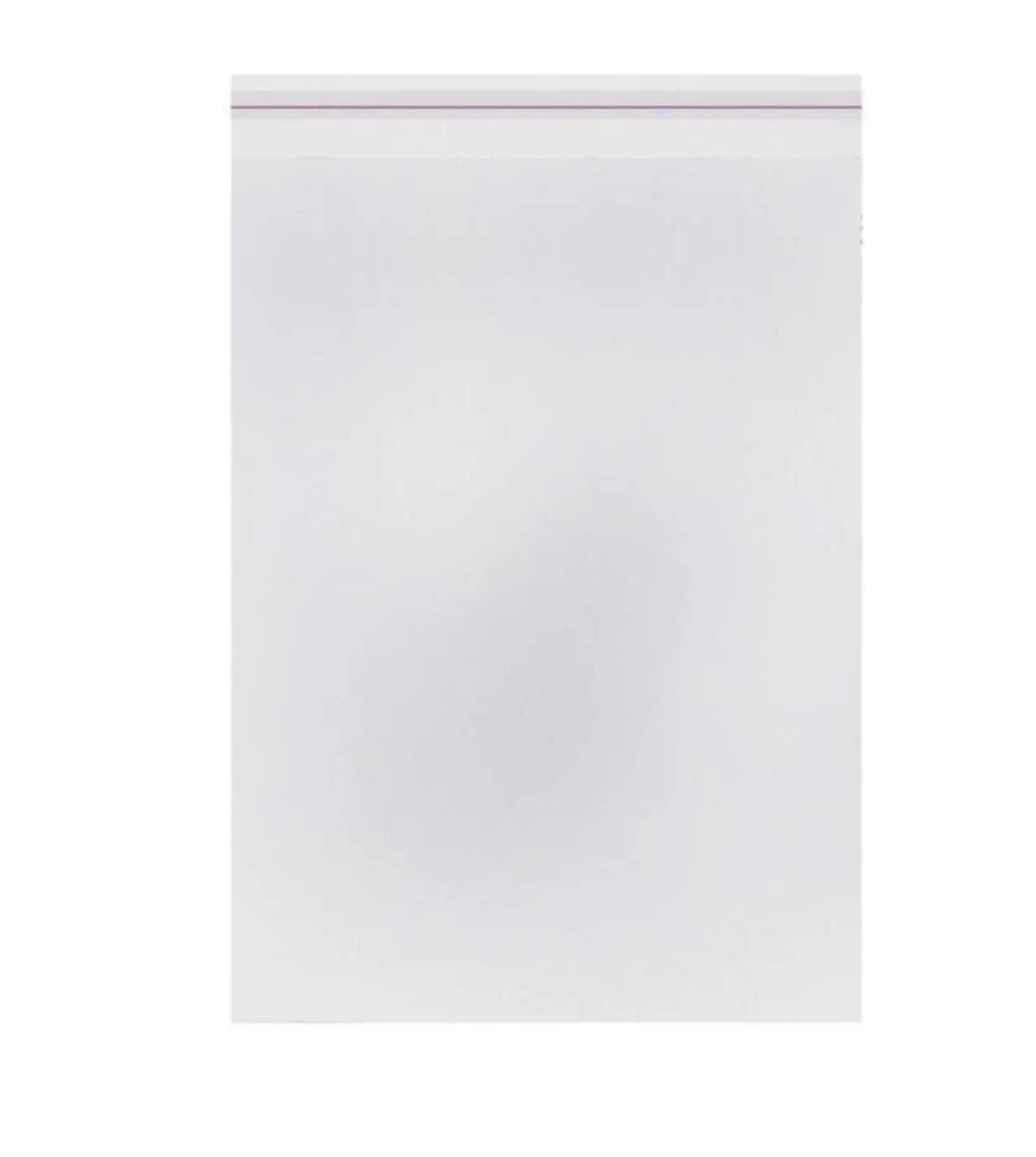 Şeffaf Bantlı Jelatin - Yapışkanlı Poşet - 100 Adet Opp 10 Cm X 20 Cm.