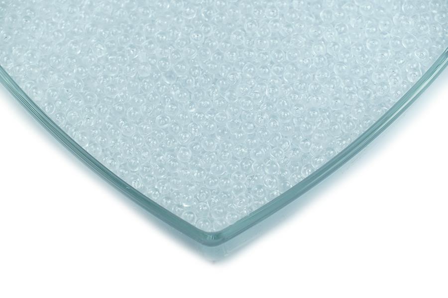 Şeffaf Beyaz Deliksiz Kabak Boncuğu 4 mm