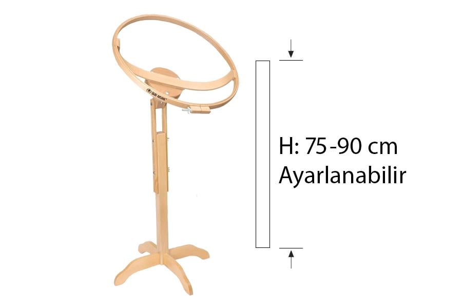 Şirin Kasnak Klasik Ayaklı,Sütunlu Kasnak 215 50 cm